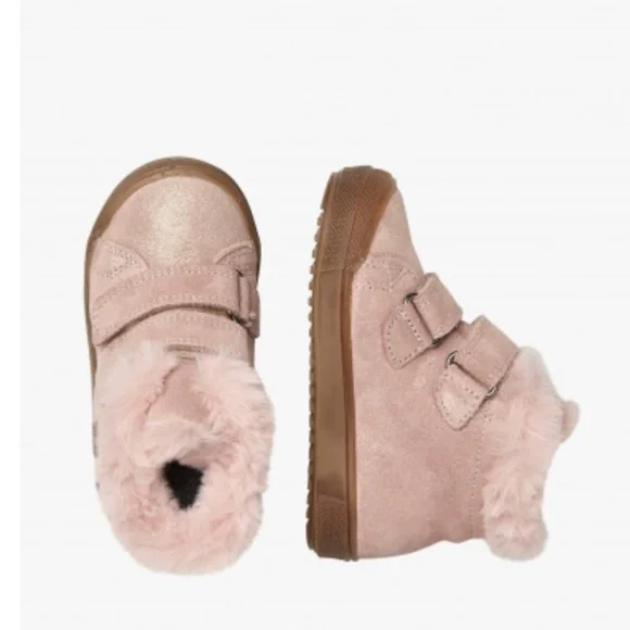 NWT NATURINO DELLEN VL Glittery suede boots in Lilac - Picture 3 of 16